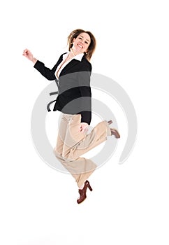 Jumping Woman