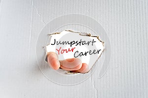 Jumpstart Your Career Concept
