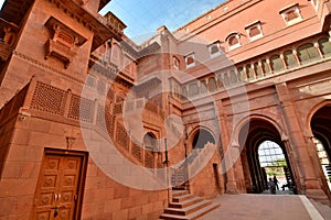 Junagarh Fort. Bikaner. Rajasthan. India