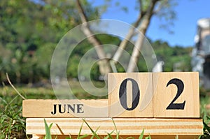 June 02, Cover natural background for your business.