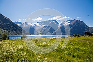 June, 2019 - Standaldalen Valley in the Sunnmore Alps, More og Romsdal, Norway