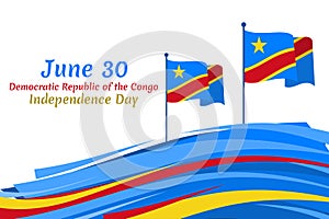 June 30, Independence Day of  Democratic Republic of the Congo