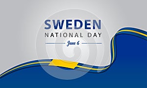 June 6, National Day. Sweden National Day. Sweden Independence day.