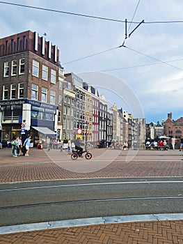 June 17, 2023 City of Amsterdam Netherlands sunset construction place destination