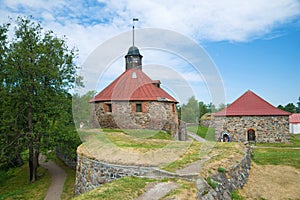 June in the Korela fortress. Priozersk