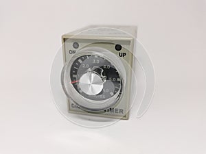Multi range timer isolate on white background