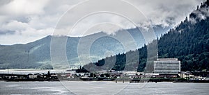 Juneau alaska usa northern town and scenery