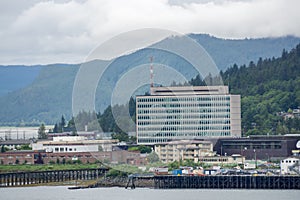 Juneau alaska usa northern town and scenery