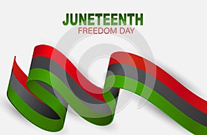 Juneteenth Freedom Day. 19 June African American Emancipation Day