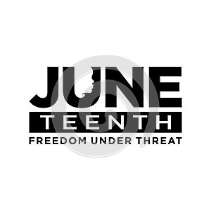 Juneteenth Freedom Day. June 19, 1865.