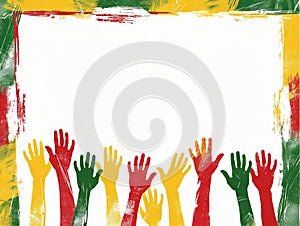 Juneteenth holiday background graphics template