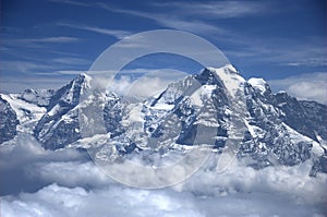 The Jungfrau peak