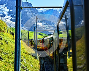 Jungfrau Railway, Bernese Oberland, Switzerland
