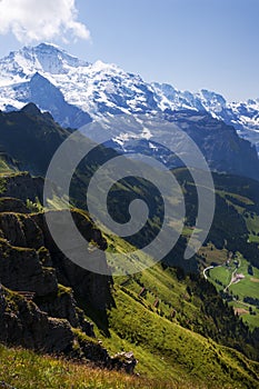 Jungfrau Slopes and Swiss Valleys photo
