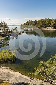 JungfruskÃ¤r nature reserve Stockholm archipelago