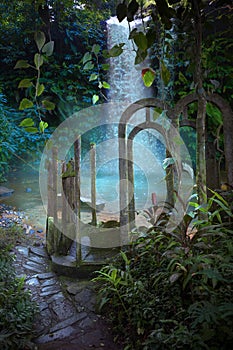 Jungle Archway Fantasy Background