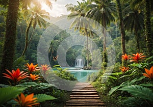 Jungle Path: Enchanting Forest Adventure