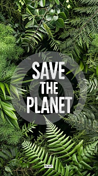 Jungle Reverie: Save the Planet\'s Lush Embrace