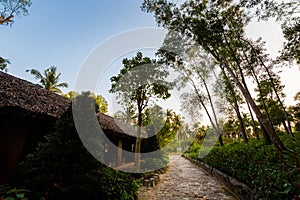 Jungle waterfall on Phu Quoc