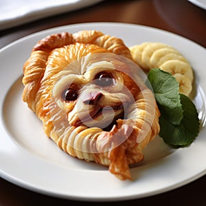 Junglepunk-inspired Lion Pastry: A Creative Twist On A Steak Monkey