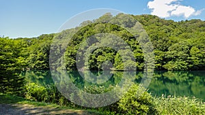 Juniko Twelve Lakes in the Shirakami-Sanchi mountainous area