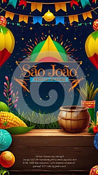 Junina Party - Template Design for Typical Festival Brazilian