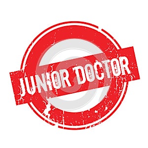 Junior Doctor rubber stamp photo