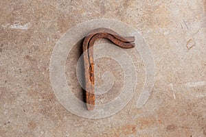 Junk Alphabet letter R