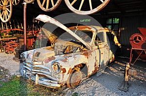 Rusty Old Car