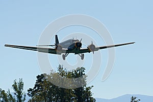 Junkers JU-52 old famous airplane