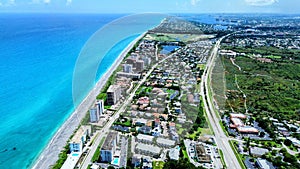 Juno Beach with view of Seminole landing and golf club