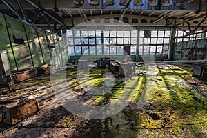 Jupiter factory in Pripyat city, Chernobyl Zone, Ukraine