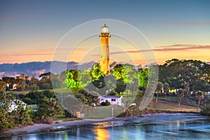 Jupiter, Florida, USA at Jupiter Inlet Light