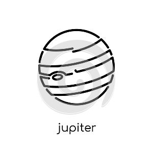 Jupiter icon from Astronomy collection.