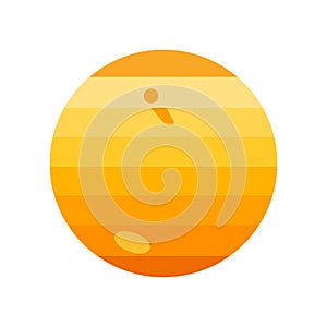 Jupiter icon vector sign and symbol isolated on white background, Jupiter logo concept