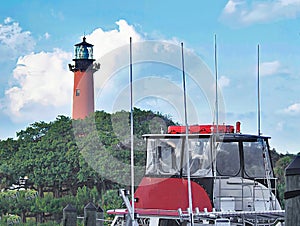 Jupiter Inlet Lighthouse in Florida