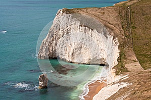 Jurassic Coast Cliffs Dorset England photo