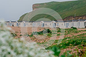 The Jurassic coast  in Dorset,Freshwater beach holiday park