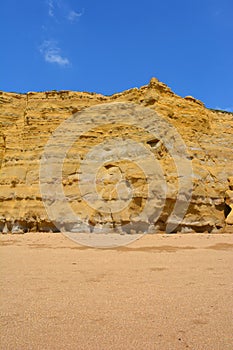 Jurassic Coast at Hive Beach, Burton Bradstock, Dorset