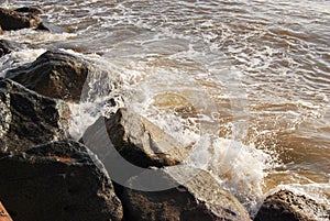 The Jurassic Coast near Exmouth in Devon