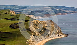 Jurassic Coastline from Golden Cap