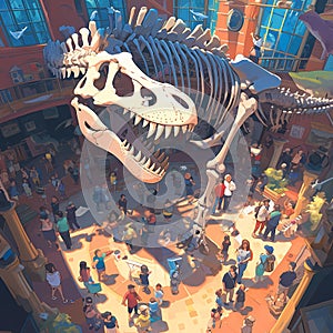 Jurassic Excitement - A City's Surprise Dinosaur Encounter!