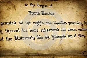 Juris Doctor Degree Law School Higher Education Lawyer