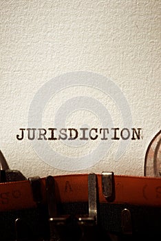 Jurisdiction concept view