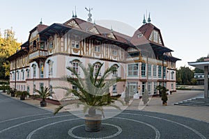 Jurkovic house in spa town Luhacovice, Czech Republic