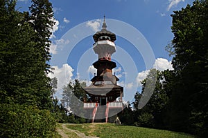 Jurkovic lookout tower, Roznov pod Radhostem, Czechia