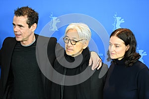 Jury members of the 68th edition of the Berlinale Film Festival 2018