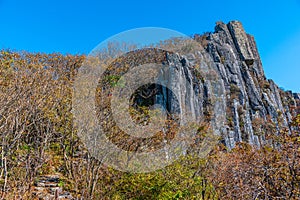 Jusangjeolli Cliff of Mudeungsan Mountain near Gwangju, Republic of Korea