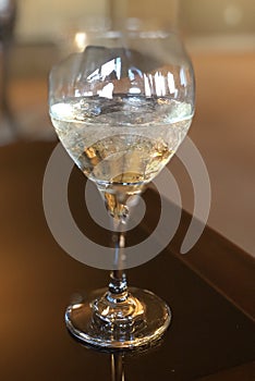White Wine, Pinot Grigio Over Crushed Ice photo