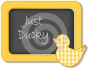 Just Ducky Nursery Frame